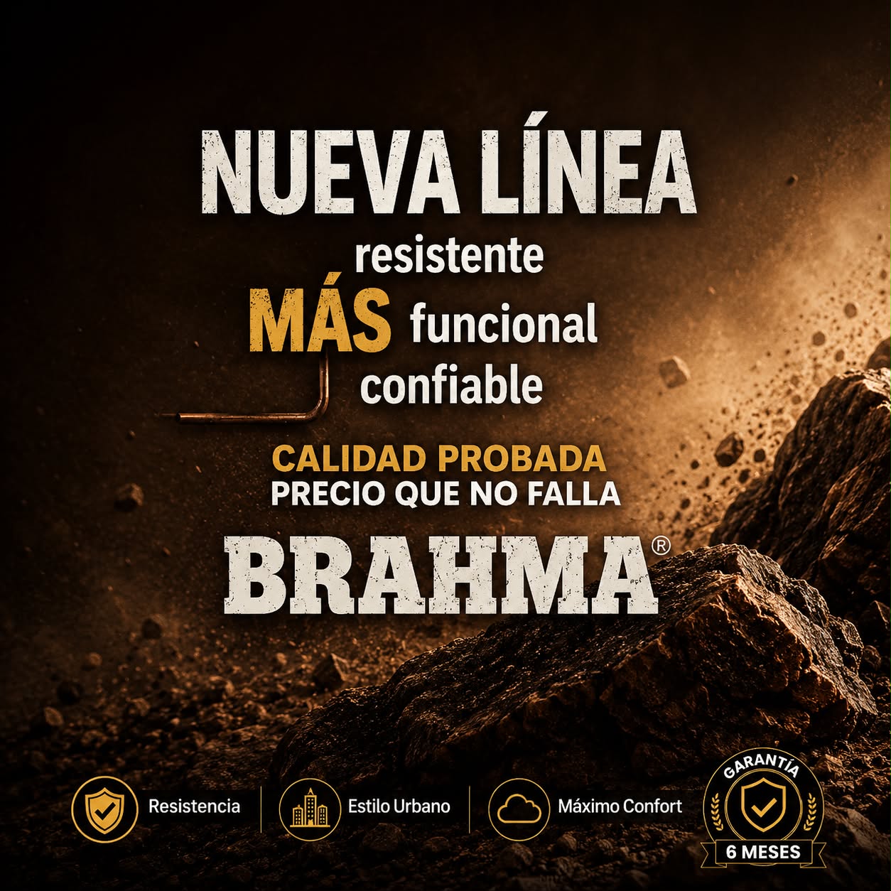 NUEVA BRAHMA TUNDER + OBSEQUIO